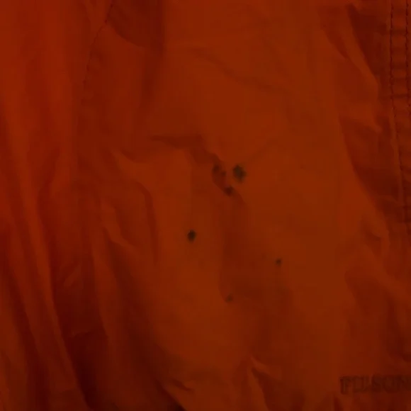 Filson Women’s Ranger Hooded Popover Bright Orange Hooded Jacket - Picture 8 of 10